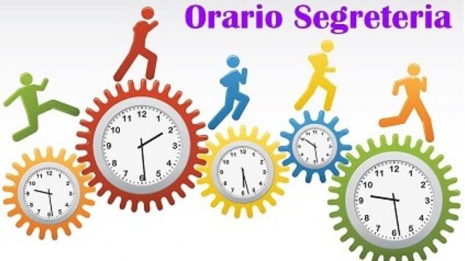 Orario segreteria